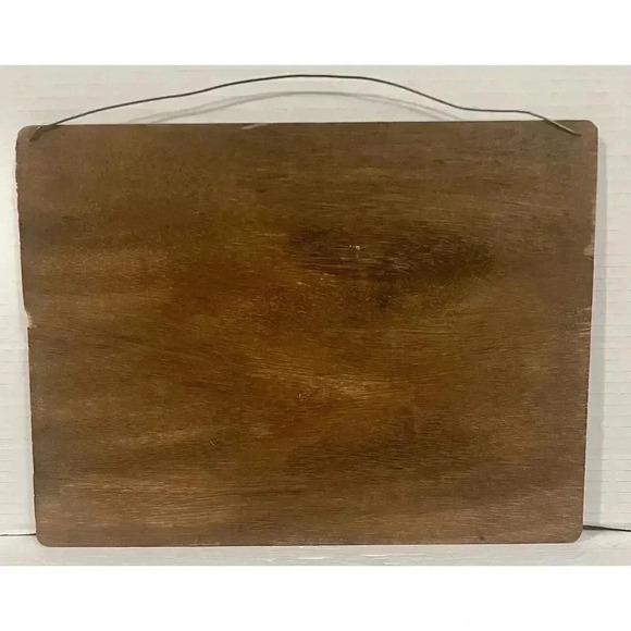 Craft Art Birdhouses Flower Pots Gardening On Wood Panel 12.5”L‎ x 9.2￼5”W - Picture 2 of 4